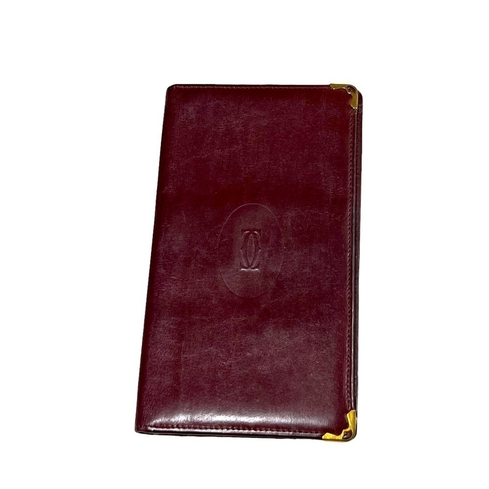 Cartier Bifold Wallet / Check holder Leather